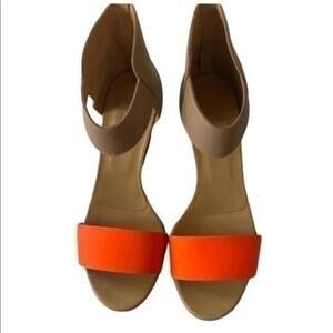 Maison Martin Margiela MM6 Paris pink wedge heels - very used